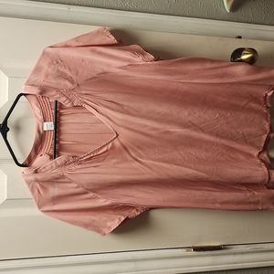 Women's Pink Blouse Size xl